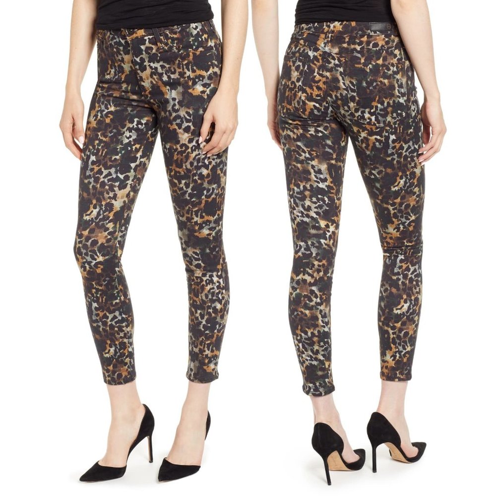 New AG The Farrah High Waist Ankle Skinny Jeans